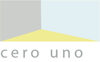 Logo del espacio de arte contemporáneo Cero Uno